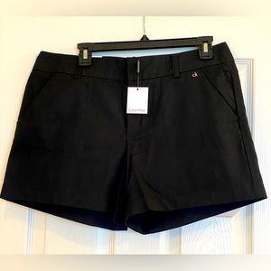 Calvin Klein Black Women’s Side Pocket Mid Rise Shorts